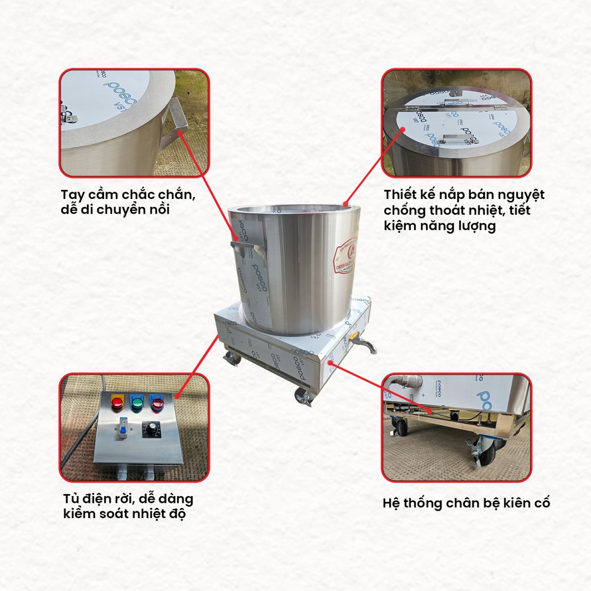 5-2 Vì Sao Nên Chọn Nồi Nấu Điện 100L Tại Inox Anh Khôi?