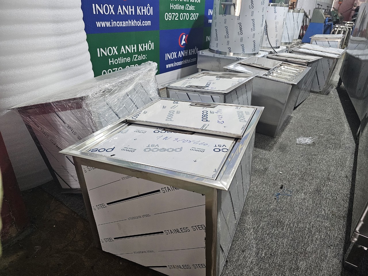 td6-7 CÔNG TY TNHH SX TM INOX ANH KHÔI