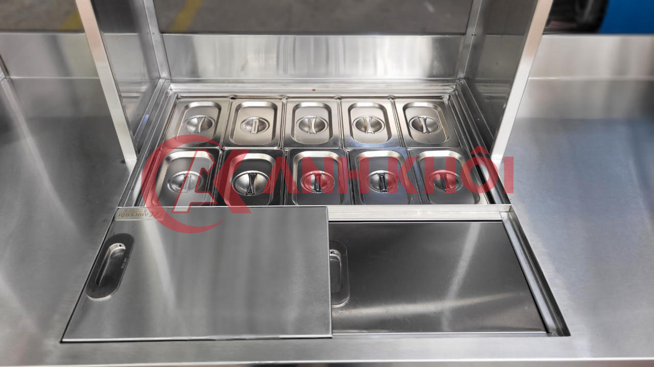 Quầy pha chế Inox304 2m20