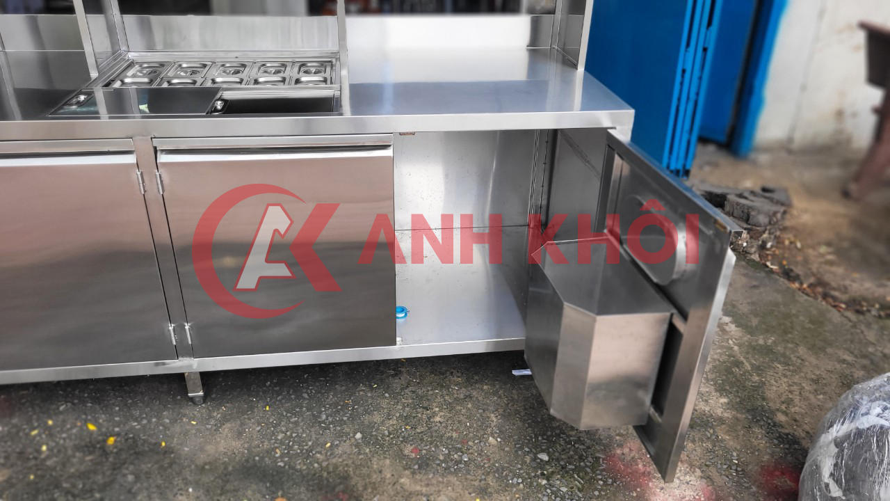 Quầy pha chế Inox304 2m20