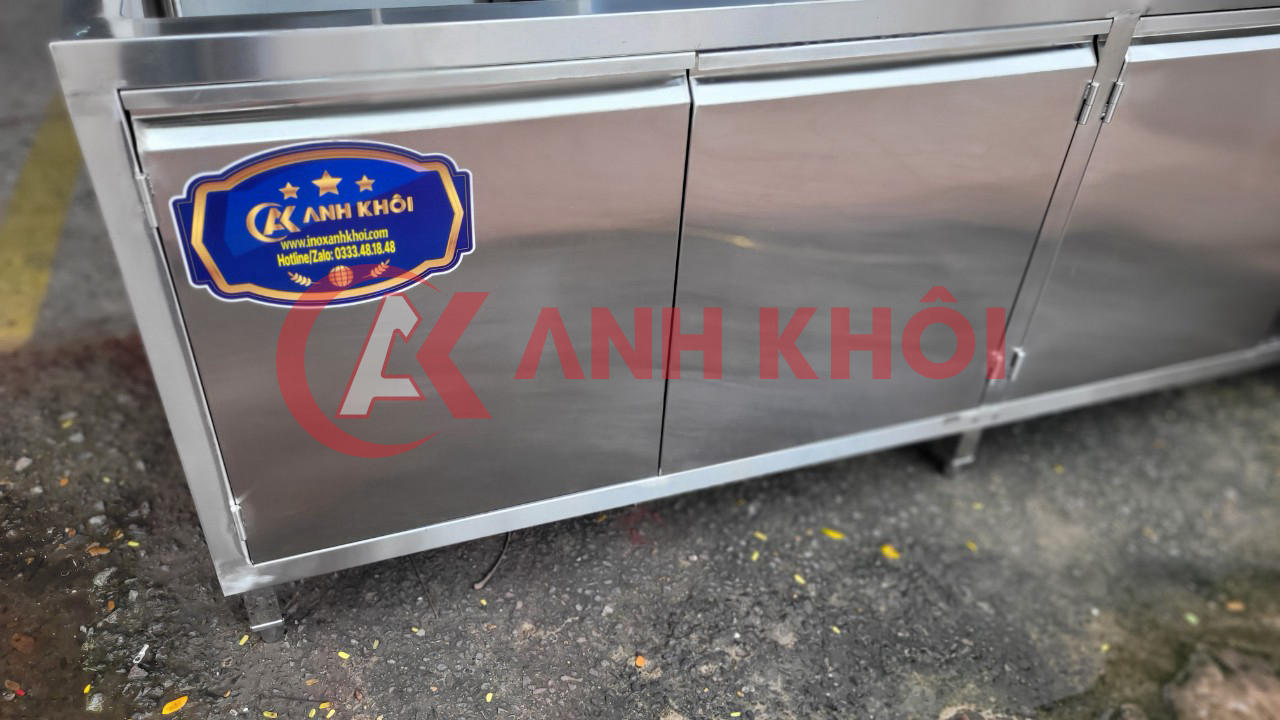 Quầy pha chế Inox304 2m20