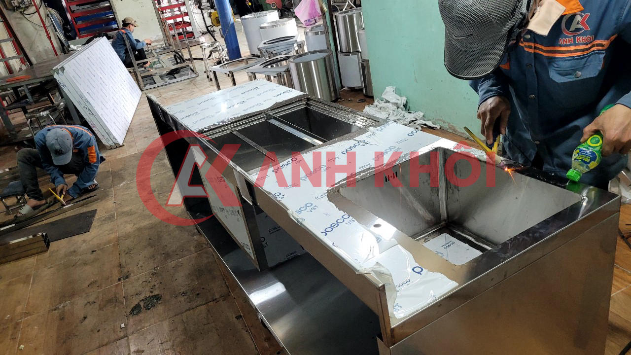 Quầy pha chế Inox304 2m20