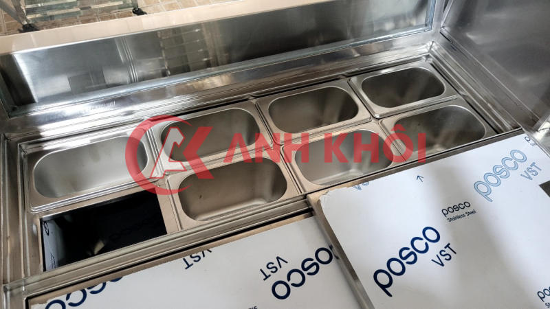 Quầy inox theo yêu cầu Dài 1m80