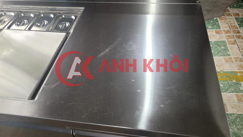 Quầy pha chế inox 6 tính năng