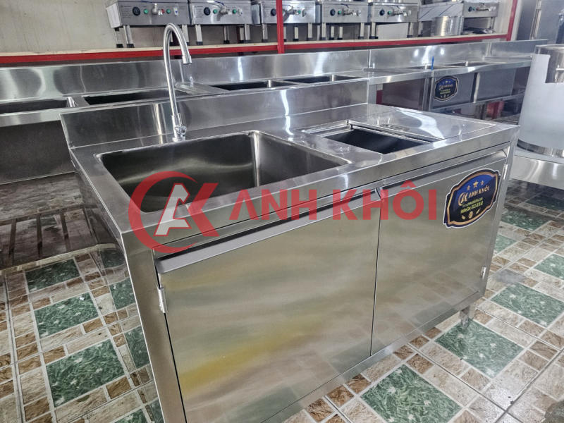 Quầy inox 1m2