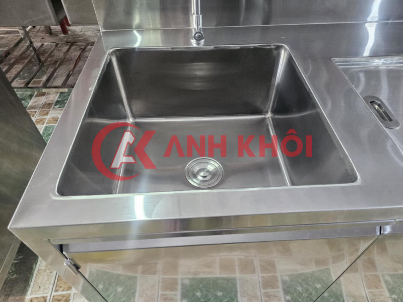 Quầy inox 1m2