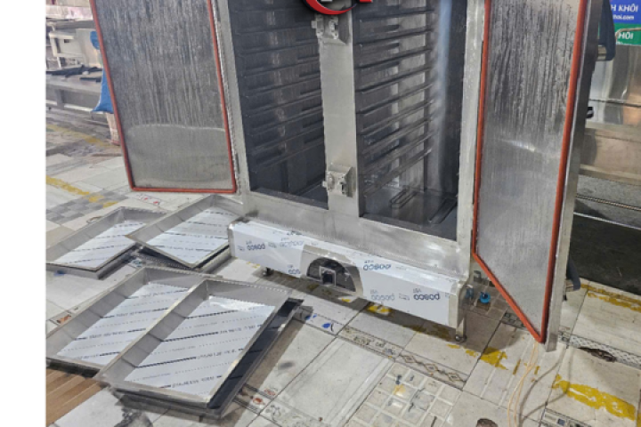 Tủ Hấp Cơm 100kg Ga Inox 304 THC08304