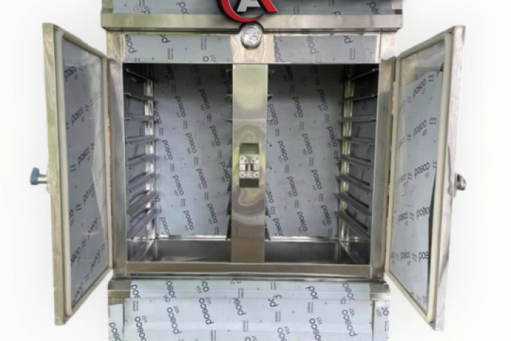 Tủ Hấp Cơm 100 kg Điện Inox 304 THC07304