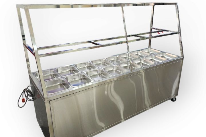 Tủ Hâm Nóng Thức Ăn 16 Khay Inox 304 THN05304
