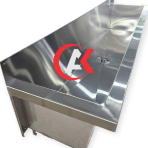 GIA CÔNG MÁNG RỬA TAY INOX TREO TƯỜNG GC03