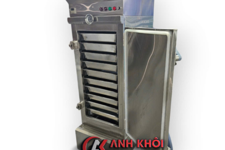 Tủ Hấp Cơm 50kg Điện Inox 304 THC03304