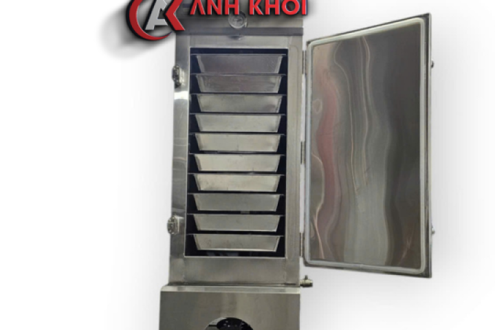 Tủ Hấp Cơm 50kg Gas Inox 304 THC04304
