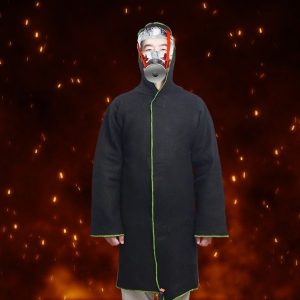 Áo Choàng Sợi Carbon Chống Cháy Chịu Nhiệt 1000°C Thoát Hiểm Khi Gặp Hỏa Hoạn