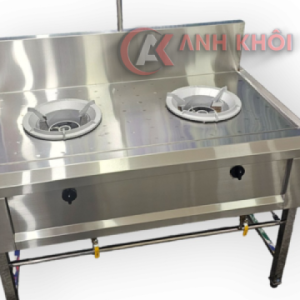 Bếp Á 2 Họng Inox 304 BA03304