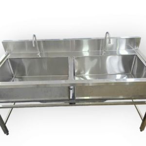 Chậu Rửa Công Nghiệp 2 Học Lớn CR03304