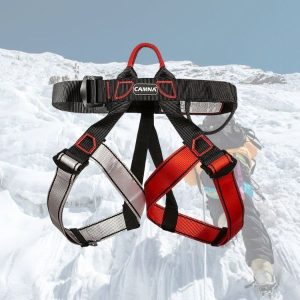 Dây đai an toàn bán thân tải trọng 800kg dùng cho đi phượt, cứu hộ và leo núi