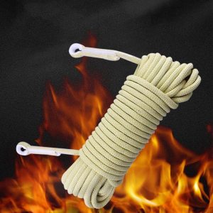Dây Thừng Leo Núi, Cứu Hộ, Thoát Hiểm Nhà Cao Tầng Bằng Sợi Kevlar - Aramid Chống Cháy, Chịu Mài Mòn, Chống Cắt