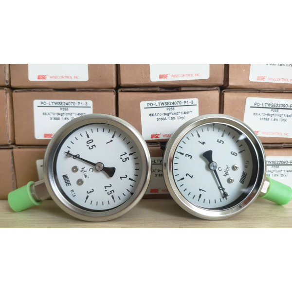 Dụng cụ đo áp suất P255 63A 0-3K