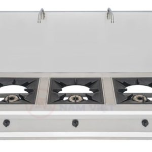 BẾP HẦM 3 HỌNG INOX 201