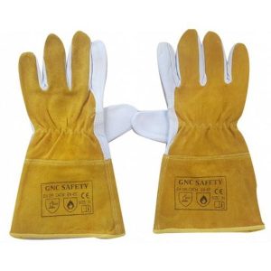 Găng Tay Da Hàn Tig GNC Safety Màu Vàng