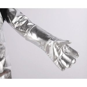 Găng Tay Chịu Nhiệt Dài 37cm Chịu Nhiệt Độ Bức Xa 500-1000°C Dành Cho Công Nhân Lò Luyện Kim