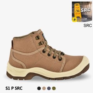Giày Bảo Hộ Lao Động Safety Jogger Desert S1P mũi thép đế thép đế chống dầu chống trơn trượt chống tĩnh điện