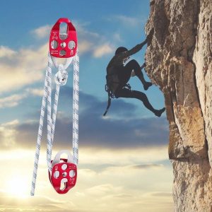 Hệ Thống Ròng Rọc Đôi Bằng Thép Không Gỉ Tải Trọng 34000N