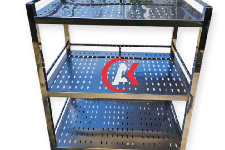 KỆ INOX CÓ LỖ O VAN KE01