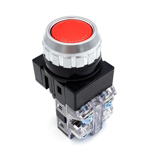 Nút nhấn đỏ khỏng đèn   CRF-F25M1R
