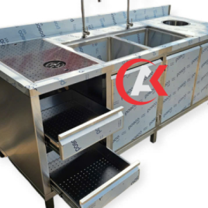 QUẦY PHA CHẾ INOX 304 QP07