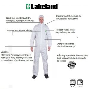 Quần Áo Y Tế Chống Dịch, Chống Hóa Chất LakeLand - Quần Áo Bảo Hộ Lakeland