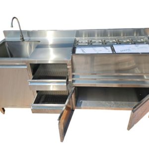 QUẦY BAR INOX 304 2000