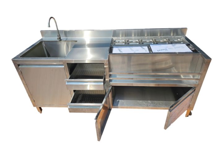 QUẦY BAR INOX 304 2000