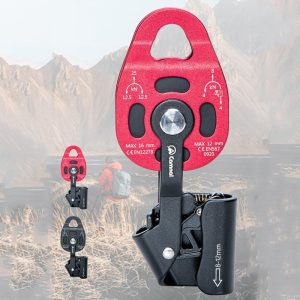 Ròng Rọc Kéo Hàng Có Khoá Hãm Chống Trượt Chất Liệu Nhôm Siêu Nhẹ Dùng Để Cẩu Hàng, Cứu Hộ, Công Việc Trên Không (Mã CA-Z9316)