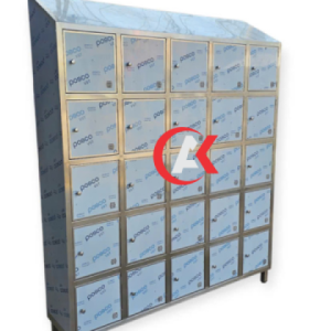 TỦ LOCKER 25 NGĂN MÁI XÉO PS04