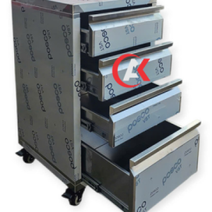 GIA CÔNG TỦ INOX 4 HỌC KÉO GC15