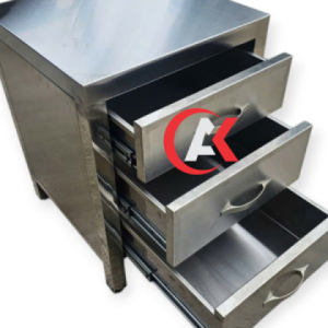 TỦ INOX 3 HỘC KÉO TLK11304