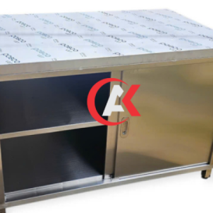 TỦ INOX 304 CỬA LÙA T02