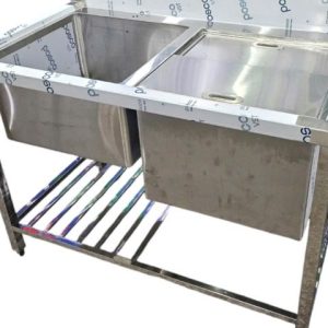 Chậu Rửa Kèm Thùng Đá Inox CR08304