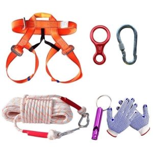 Bộ Dụng Cụ Thoát Hiểm Nhà Cao Tầng 6 Món, Dây Leo Lõi Thép Chống Cháy