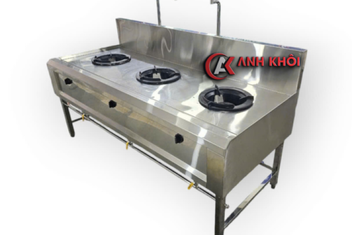 Bếp Á 3 Họng Inox 304 BA01304