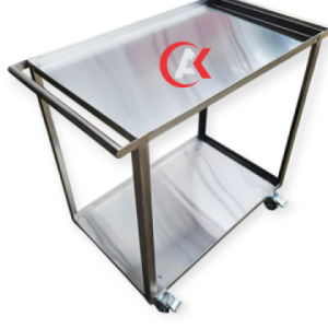 GIA CÔNG XE ĐẨY INOX 2 TẦNG GC13