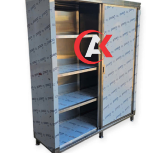 TỦ INOX 4 TẦNG CỬA LÙA T06