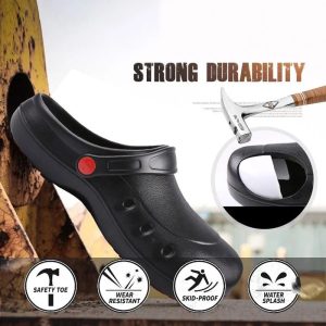 Giày Bếp Mũi Thép Vesta Chống Trơn Trượt, Trọng Lượng Siêu Nhẹ, Kiểu Dáng Thời Trang (Mã S083)