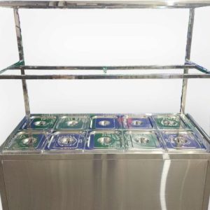 Tủ Hâm Nóng Thức Ăn 10 Khay Inox 201 THN04201