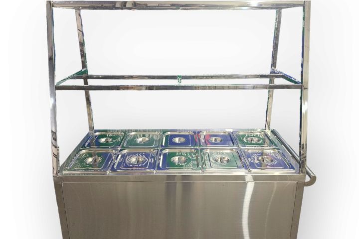 Tủ Hâm Nóng Thức Ăn 10 Khay Inox 304 THN03304